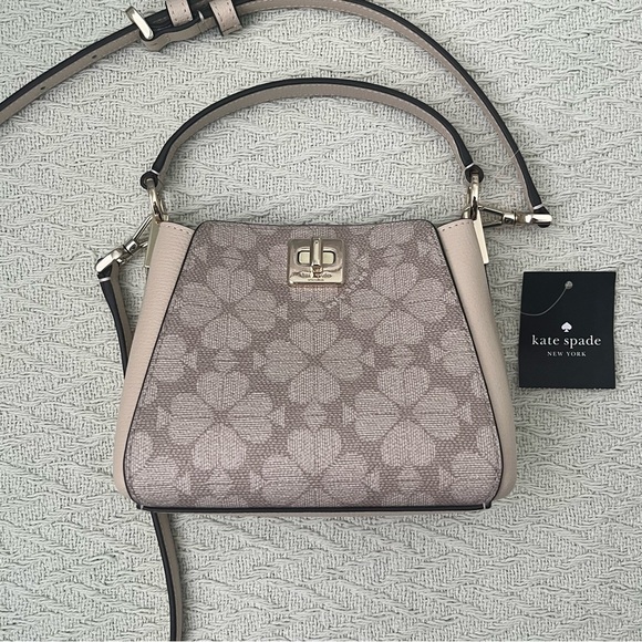 kate spade Handbags - Kate Spade Dark Beige Mini Purse